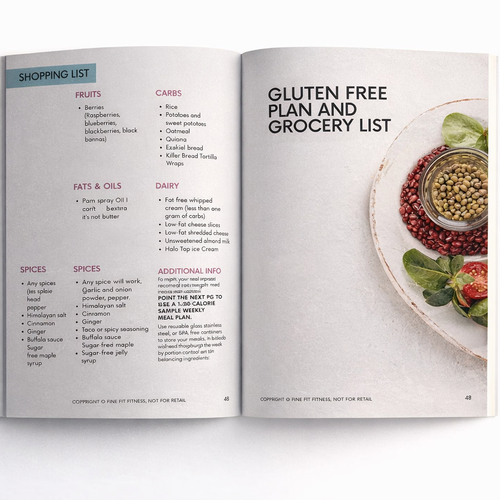 Fine Fit Fitness 6 Week Transformation Guide Total Body Recovery Meal Planner